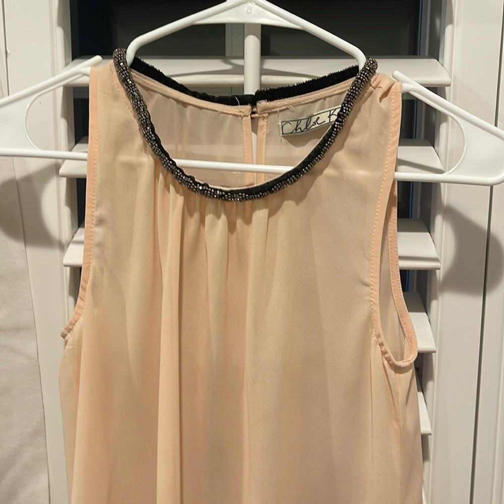 Chloe K. - Sheer Tank top SZ XS